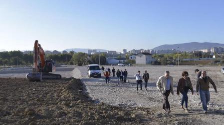 Un parque y actividades económicas sustituirán al antiguo matadero de Orkoien