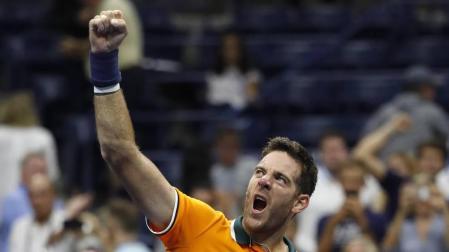 Del Potro gana con facilidad a Coric y jugará cuartos de final ante Isner