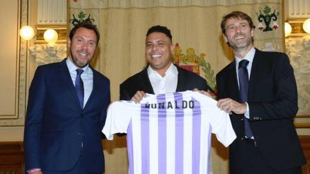 Ronaldo, nuevo máximo accionista del Real Valladolid