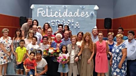 Serapia Ugalde Uriz y la felicidad a los 105 años
