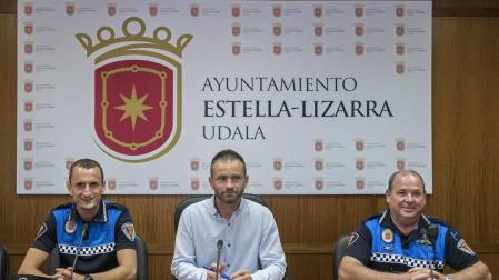 Pablo San Martín asume la jefatura de la Policía Municipal de Estella