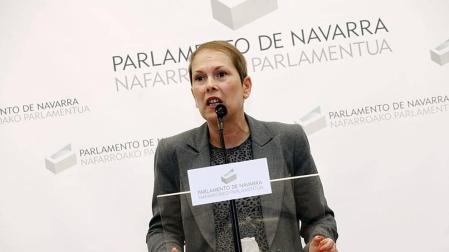 Geroa Bai e I-E se han reunido este miércoles alrededor de una hora en el que ha sido el primer encuentro de la formación de Uxue Barkos para intentar formar el nuevo Gobierno de Navarra.