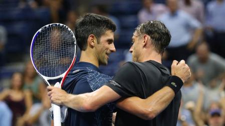 Djokovic vence a Millman y jugará las semifinales frente a Nishikori