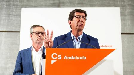 Ciudadanos da por roto el pacto de investidura con el PSOE en Andalucía