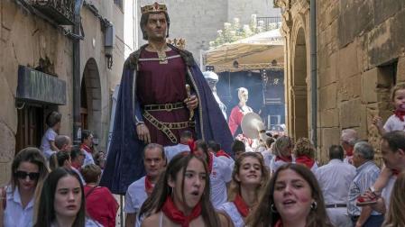 Viana celebró este sábado, 8 de septiembre, el primer día de sus fiestas patronales, que se prolongarán hasta el miércoles 12.