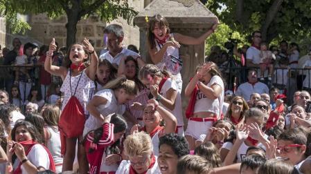 Viana celebró este sábado, 8 de septiembre, el primer día de sus fiestas patronales, que se prolongarán hasta el miércoles 12.