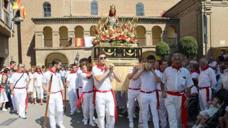 Los azagreses vivieron este sábado, 8 de septiembre su segundo día de fiestas, en honor a la Virgen del Olmo