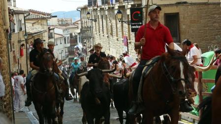 Trashumancia urbana en el artajonés ausente