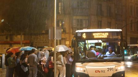 La semana comenzará con calor en Navarra a la espera de más tormentas el miércoles