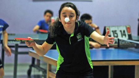 Oberena pone el tenis de mesa en el foco de atención