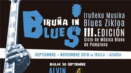 Cuatro conciertos dan forma a la tercera edición del ciclo Iruña in Blues