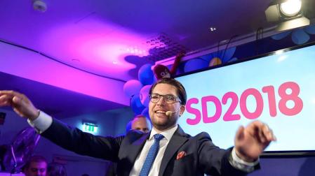 La ultraderecha será árbitro en Suecia tras la ajustada victoria del centro-izquierda