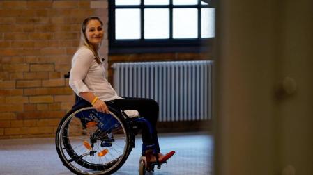 La olímpica Kristina Vogel desea "volver a la vida" tras quedarse paralítica