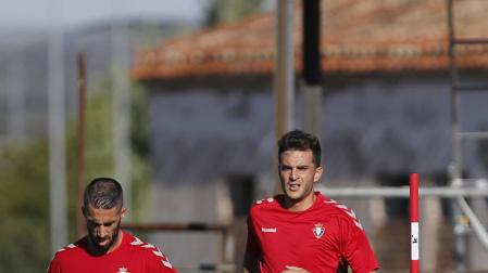 El primer día de Juan Villar en Osasuna