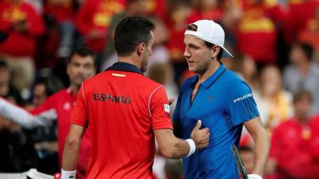 España se complica la Davis tras las derrotas de Carreño y Bautista ante Paire y Pouille