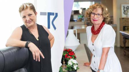 Rosa García e Isabel Jiménez, premiadas por la Asociación de Empresarios de la Ribera
