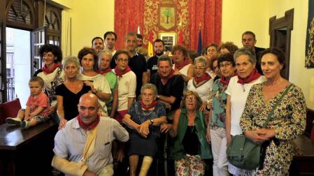 Fotos de las fiestas de Olite el día del cohete, 13 de septiembre de 2018