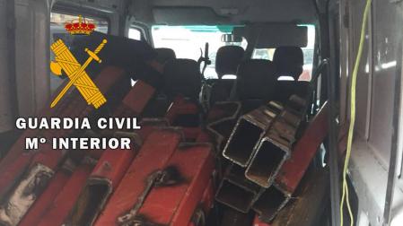 Detenido por robar material en una empresa en un polígono de Orkoien