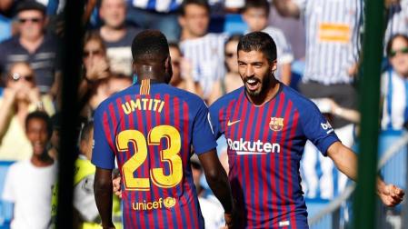 El Barça remonta para acabar con el maleficio de Anoeta