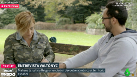 Cristina Pardo deja balbuceando a Valtonyc con una pregunta