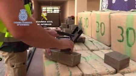 Operación contra el tráfico de hachís