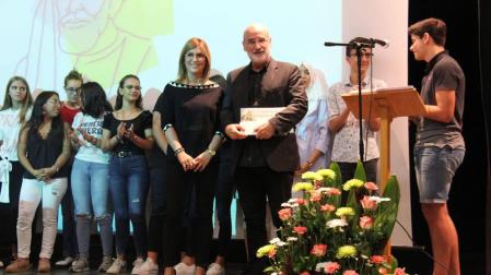 Aramburu aboga en Tudela por contar a los jóvenes "la época trágica vivida con ETA"