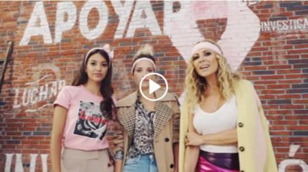 Ana Guerra, Ana Fernández y Marta Sánchez, embajadoras contra el cáncer de mama