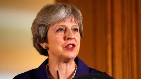Theresa May.