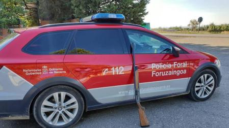 Detenido un vecino de Peralta cuando iba a cazar bajo los efectos de las drogas