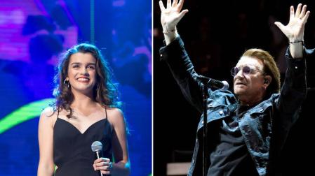 Amaia Romero canta con U2 por una causa feminista