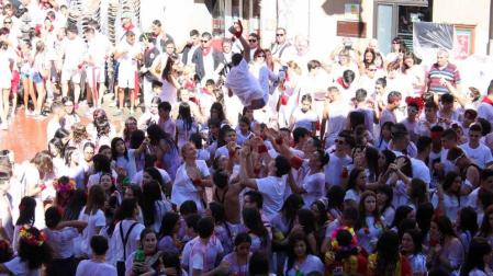 Fotos del día del cohete de las diestas de Corella