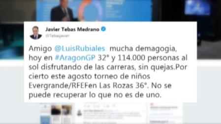 Nuevo episodio de la guerra Tebas-Rubiales