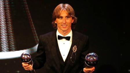 Modric reina por encima de un ausente Cristiano en los The Best