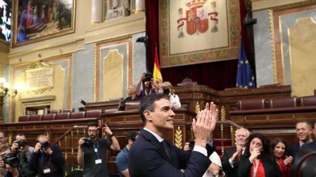 Pedro Sánchez obtiene la mayoría absoluta y es presidente del Gobierno