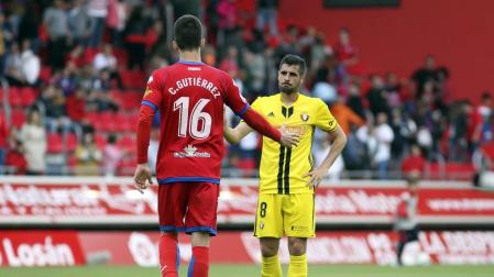 Fotos del partido Numancia-Osasuna disputado en el estadio Los Pajaritos de Soria.