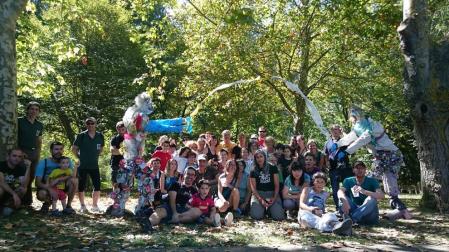 Retirados 600 kilos de basura en el río Ega a su paso por Estella
