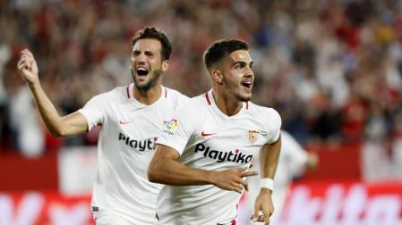 El Sevilla arrolla al Real Madrid en una primera parte de ensueño