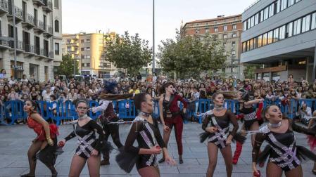 Comercios del Ensanche pamplonés celebraron este viernes, 28 de septiembre, una edición más de Ensanche la nuit