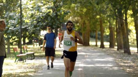 Imágenes de la carrera celebrada este sábado en el barrio pamplonés.