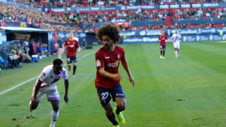 Imágenes del partido disputado en El Sadar entre el Osasuna y el Numancia el 30 de septiembre de 2018.