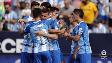 El Málaga se reafirma al frente de la clasificación