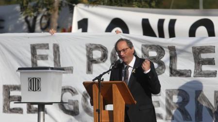 Torra dice que los CDR "hacen bien presionando" e insta a seguir haciéndolo