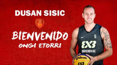 El serbio Dusan Sisic fortalece el juego interior de Basket Navarra