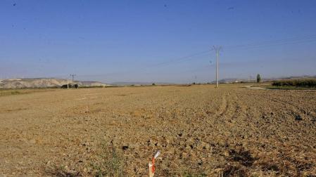Empiezan las obras de concentración y puesta en riego en Peralta