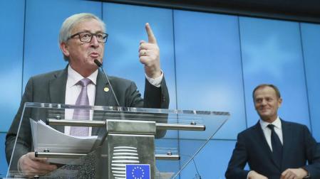 Juncker y Tusk apuntan a un acuerdo con Reino Unido sobre el Brexit a finales de año