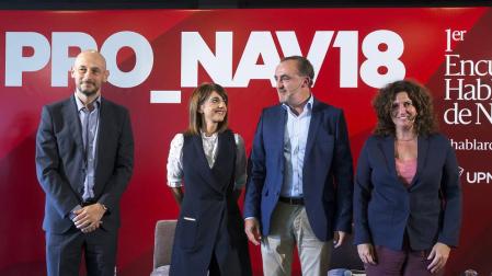 Esparza quiere recuperar el orgullo de ser navarros y una Navarra respetada