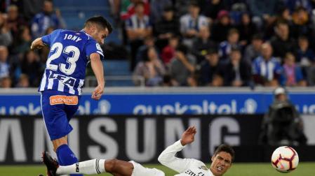 El Alavés vence al Real Madrid en el último suspiro