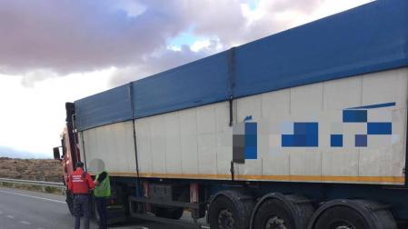Denunciado un camionero en Sartaguda tras dar positivo en cocaína