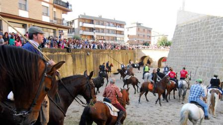 La feria caballar y el medievo dan forma a tres días de ferias en Marcilla