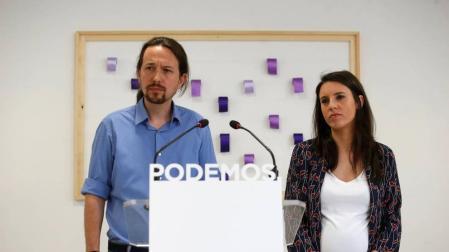 Irene Montero da a luz en un hospital madrileño a los seis meses de embarazo